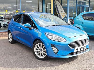 Used Ford Fiesta Titanium X 100 HP (73 kW) 2019 Blue Hatchback