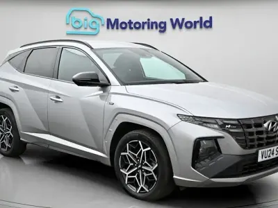 Begagnad Hyundai Tucson N Line 230 HK (169 kW) 2024 Silver SUV