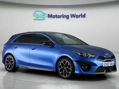 Used Kia Ceed GT-Line 160 HP (117 kW) 2022 Blue Hatchback
