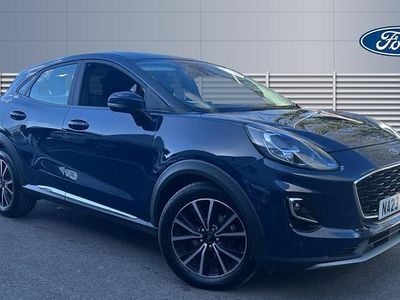 Used Ford Puma Titanium 125 HP (91 kW) 2023 Blue SUV