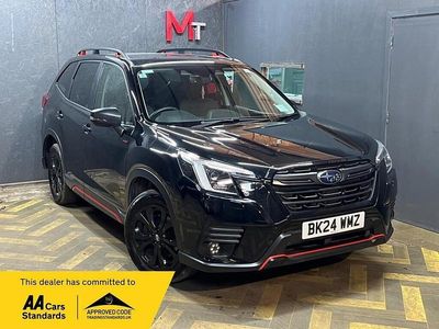 Black Used 2024 Subaru Forester Sport SUV | £17,490