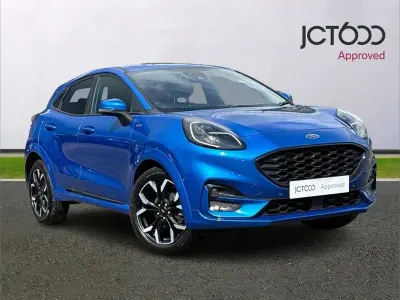 Used Ford Puma ST-Line X 123 HP (90 kW) 2020 Blue SUV