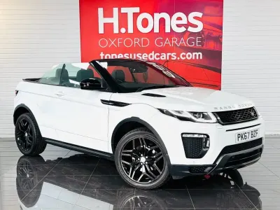 Used Land Rover Range Rover evoque HSE Dynamic 180 HP (132 kW) 2017 White Cabriolet