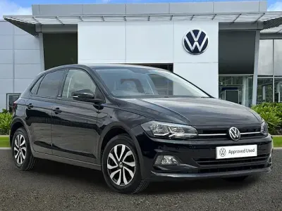 Used VW Polo Active 95 HP (69 kW) 2021 Black Hatchback