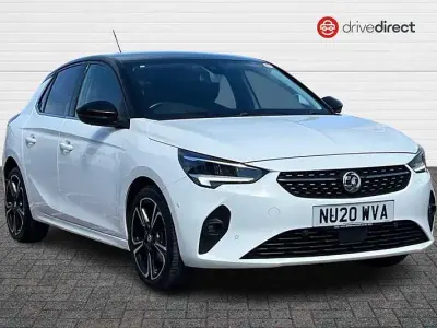 Used Vauxhall Corsa Elite 100 HP (73 kW) 2020 White Hatchback