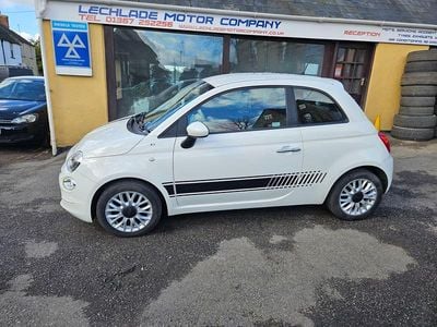 Used Fiat 500 Pop Star 69 HP (50 kW) 2016 White Hatchback