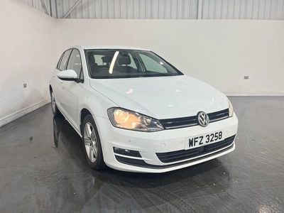 Used VW Golf VII Match 122 HP (89 kW) 2015 White Hatchback