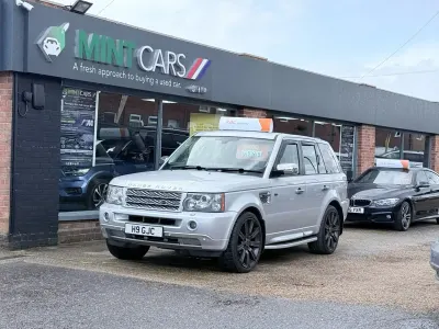 Käytetty Land Rover Range Rover Sport HSE 190 HP (139 kW) 2008 Hopea Katumaasturi