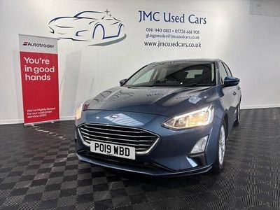 Used Ford Focus Titanium 120 HP (88 kW) 2019 Blue Hatchback