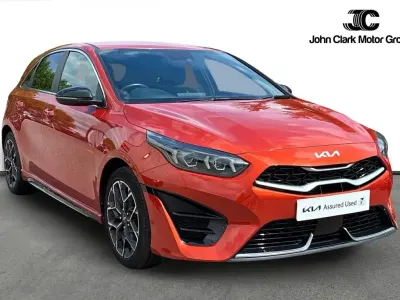 Used Kia Ceed GT-Line 158 HP (116 kW) 2023 Orange Hatchback