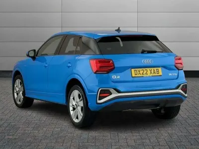 Used Audi Q2 S-Line 147 HP (108 kW) 2022 Blue SUV