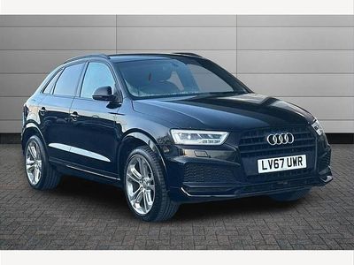 Used Audi Q3 S-Line 150 HP (110 kW) 2017 Black SUV