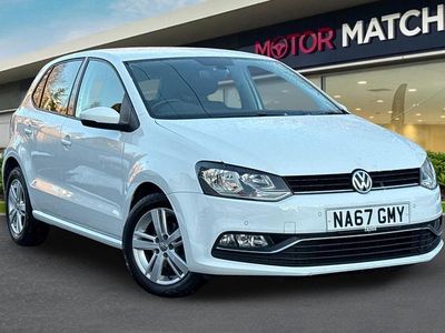 White Used 2017 VW Polo Edition Hatchback | £8,580 (Fair price)
