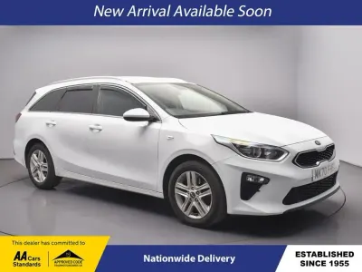 Used Kia Ceed Sportswagon 114 HP (83 kW) 2020 White Estate