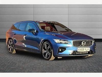 Blue Used 2019 Volvo V60 R-Design Pro Estate | £18,495 (Good price)
