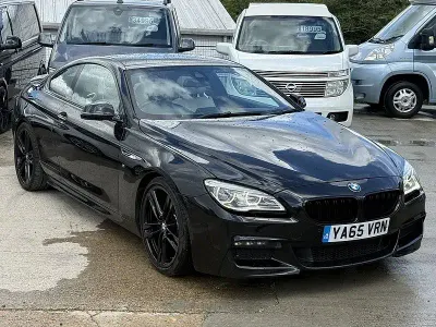 Begagnad BMW 640 M Sport 2015 Svart Sportkupé