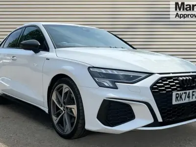 Used Audi A3 Black Edition 150 HP (110 kW) 2024 White
