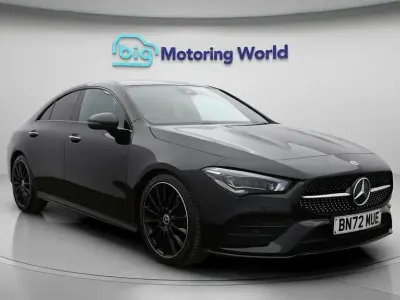 Used Mercedes CLA180 AMG line 136 HP (100 kW) 2022 Black Coupe