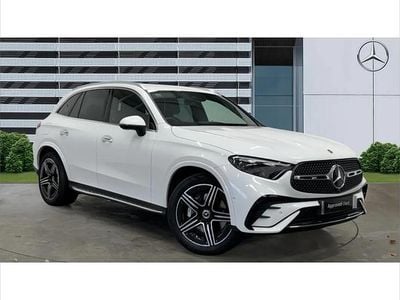 White Used 2025 Mercedes GLC300 AMG Line Premium SUV | £46,498 (A bit pricey)