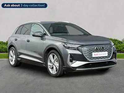 New Audi Q4 e-tron S-Line 210 kW (286 HP) 2026 Grey SUV