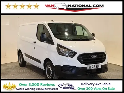 Used Ford Transit Custom 105 HP (77 kW) 2022 White Van