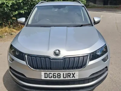 Used Skoda Karoq SE 116 HP (85 kW) 2018 Silver SUV