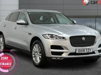 Used Jaguar F-Pace Portfolio 180 HP (132 kW) 2019 Silver SUV