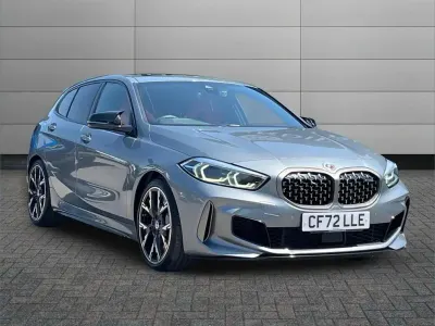 Used BMW M135 Comfort Edition 301 HP (221 kW) 2022 Grey Hatchback
