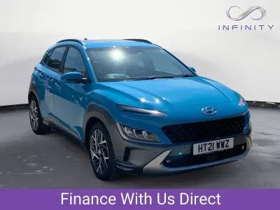 Used Hyundai Kona Ultimate 141 HP (103 kW) 2021 Blue SUV