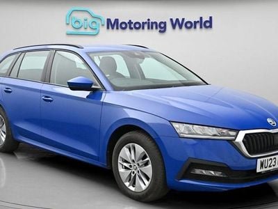 Used Skoda Octavia SE Technology 110 HP (80 kW) 2023 Blue Estate