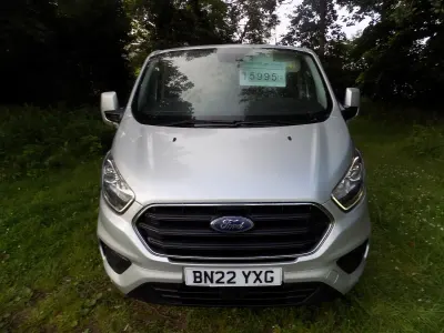 Used Ford Transit Custom Limited 130 HP (95 kW) 2022 Silver Van