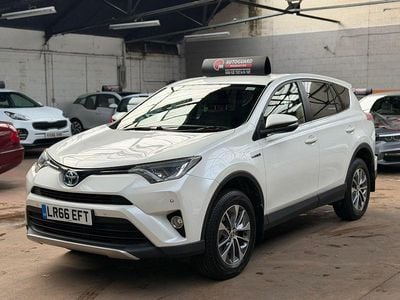 White Used 2016 Toyota RAV4 Hybrid Business Edition SUV | £13,000 (Fair price)