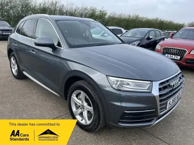 Usado Audi Q5 Sport 190 CV (139 kW) 2018 Gris SUV