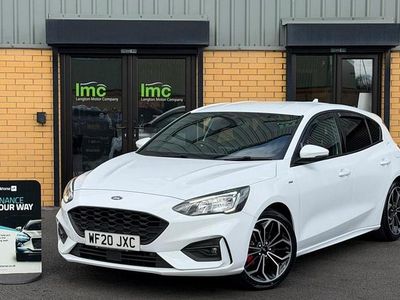 Used Ford Focus ST-Line X 125 HP (91 kW) 2020 White Hatchback