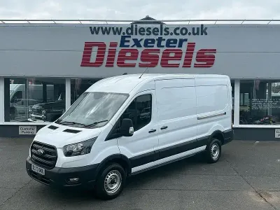 Used Ford Transit 130 HP (95 kW) 2023 White Van
