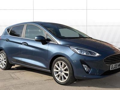 Używany Ford Fiesta Titanium 101 KM (74 kW) 2020 Niebieski Hatchback