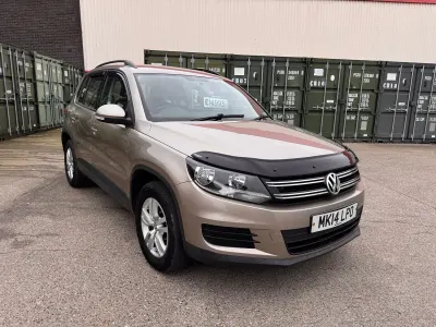 Used VW Tiguan S 140 HP (102 kW) 2014 Beige SUV