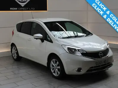 Used Nissan Note S 98 HP (72 kW) 2015 White Hatchback