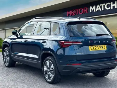 Gebraucht Skoda Karoq SE Drive 2023 Blau SUV