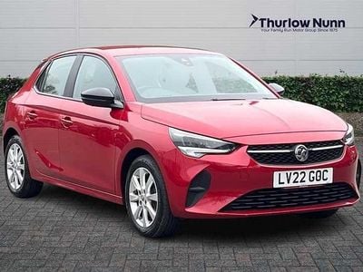 Used Vauxhall Corsa Edition 100 HP (73 kW) 2022 Red Hatchback