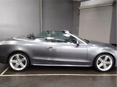Used Audi Cabriolet S-Line 177 HP (130 kW) 2014 Grey Cabriolet
