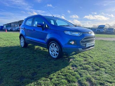Used Ford Ecosport Titanium 125 HP (91 kW) 2017 Blue SUV