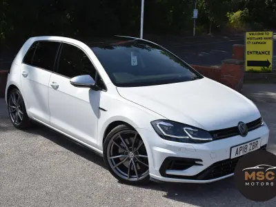 Used VW Golf VII R 310 HP (228 kW) 2018 White Hatchback