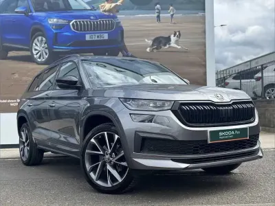 Used Skoda Kodiaq SportLine 150 HP (110 kW) 2023 Graphite grey metallic SUV