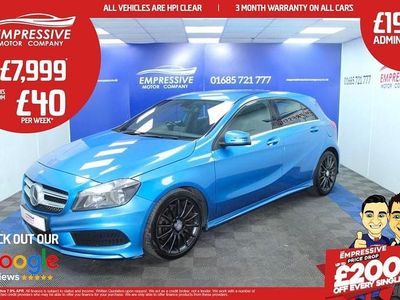 Used Mercedes A220 AMG 2014 Blue Hatchback