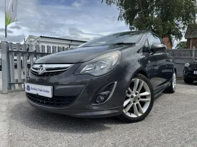 Used Vauxhall Corsa SRi 100 HP (73 kW) 2014 Grey Hatchback