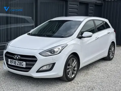 Second-hand Hyundai i30 Premium 136 CP (100 kW) 2018 Alb Break