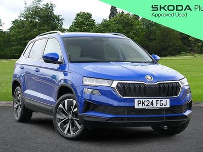Used Skoda Karoq SE L 150 HP (110 kW) 2024 Blue SUV