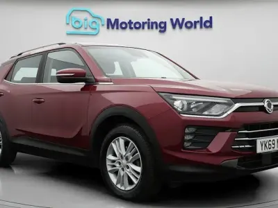Used SsangYong Korando 136 HP (100 kW) 2019 Red SUV