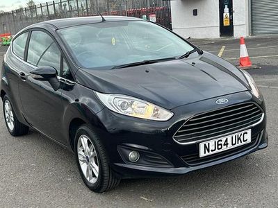 Used Ford Fiesta Zetec 82 HP (60 kW) 2014 Black Hatchback